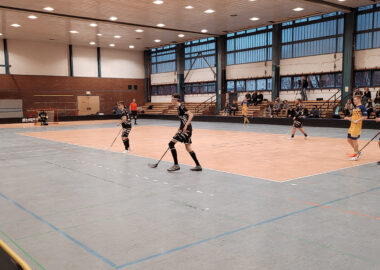 Floorball Auswärtsspiel in Dresden