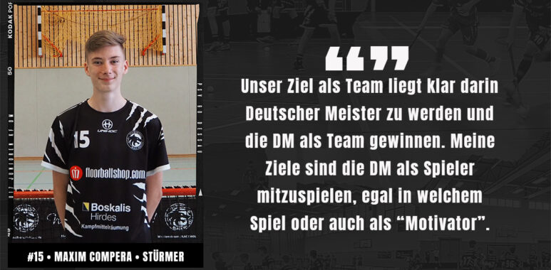 Spielervorstellung - Maxim Compera
