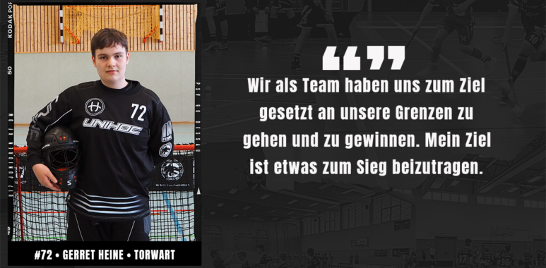 Spielervorstellung - Gerret Heine